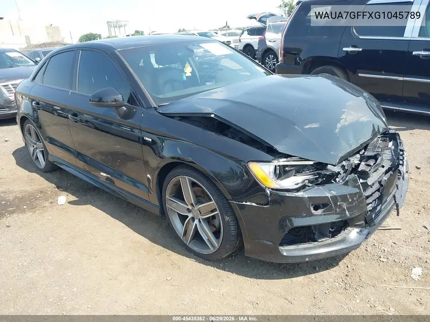 2016 Audi A3 1.8T Premium VIN: WAUA7GFFXG1045789 Lot: 45435362