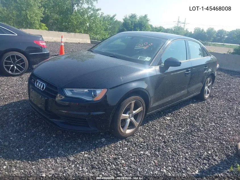 2016 Audi A3 2.0T Premium VIN: WAUB8GFF4G1034935 Lot: 45468008