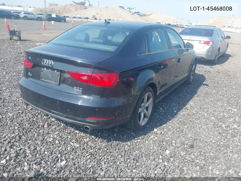 2016 Audi A3 2.0T Premium VIN: WAUB8GFF4G1034935 Lot: 45468008