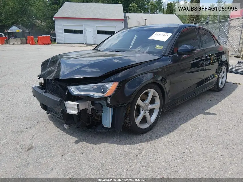 2016 Audi A3 2.0T Premium VIN: WAUB8GFF4G1059995 Lot: 45549135