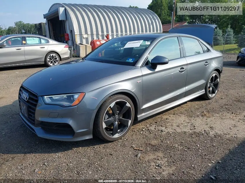 2016 Audi A3 2.0T Premium VIN: WAUB8GFF1G1109297 Lot: 45588009