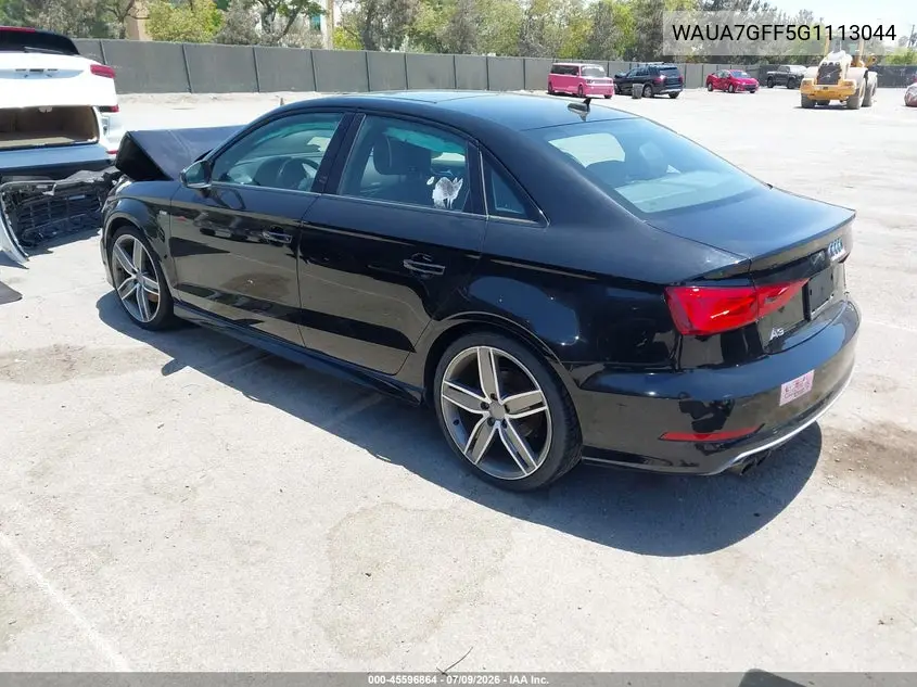 2016 Audi A3 1.8T Premium VIN: WAUA7GFF5G1113044 Lot: 45596864