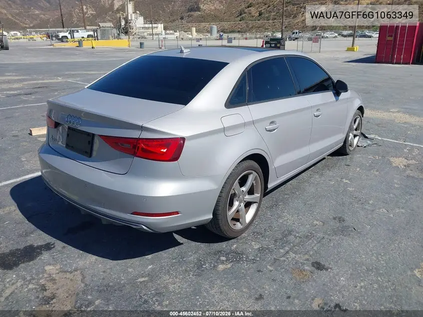 2016 Audi A3 1.8T Premium VIN: WAUA7GFF6G1063349 Lot: 45602452