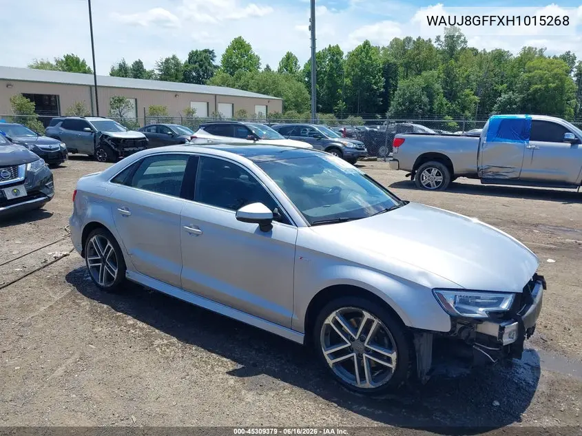 2017 Audi A3 Premium Plus VIN: WAUJ8GFFXH1015268 Lot: 45309379