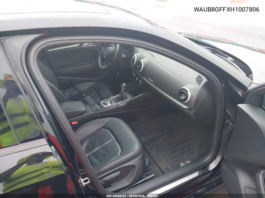 2017 Audi A3 2.0T Premium VIN: WAUB8GFFXH1007806 Lot: 45488157