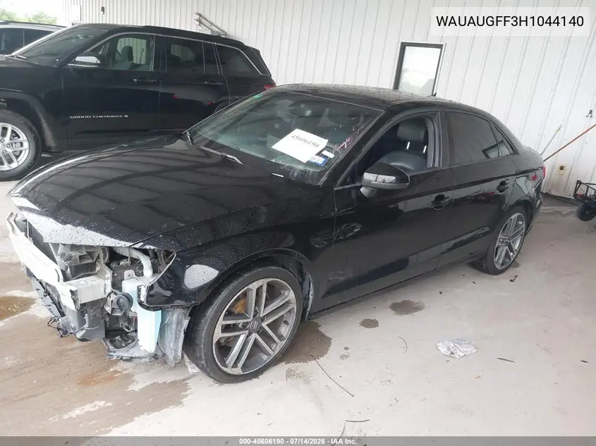 2017 Audi A3 Premium VIN: WAUAUGFF3H1044140 Lot: 45606190