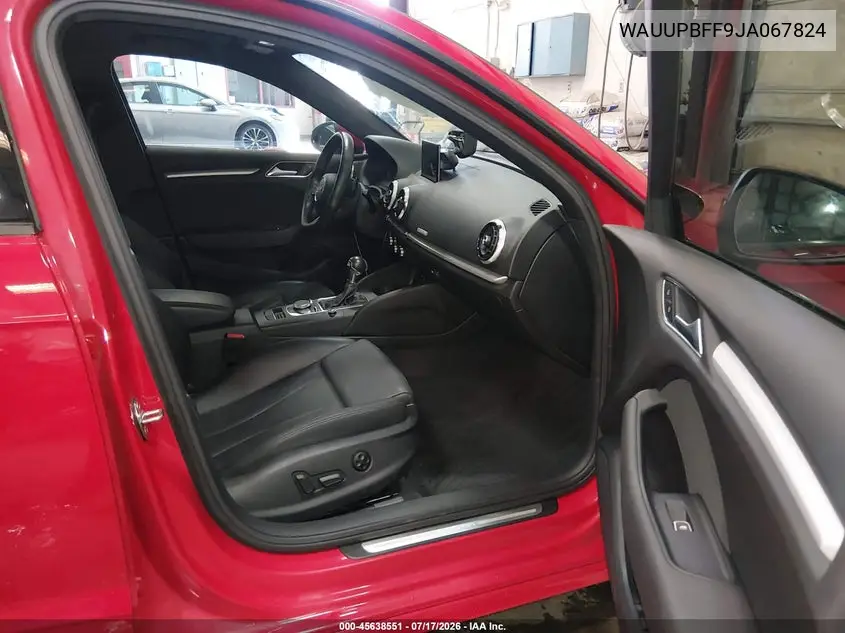 2018 Audi A3 E-Tron 1.4T Premium/1.4T Tech Premium VIN: WAUUPBFF9JA067824 Lot: 45638551
