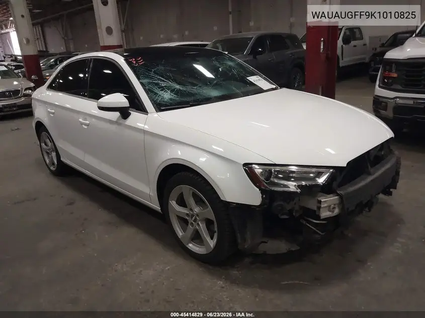 2019 Audi A3 VIN: WAUAUGFF9K1010825 Lot: 45414829