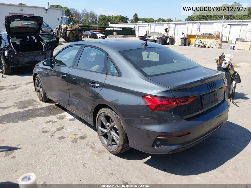 2024 Audi A3 Premium 40 Tfsi Quattro S Tronic VIN: WAUGUDGYXRA127977 Lot: 45581917