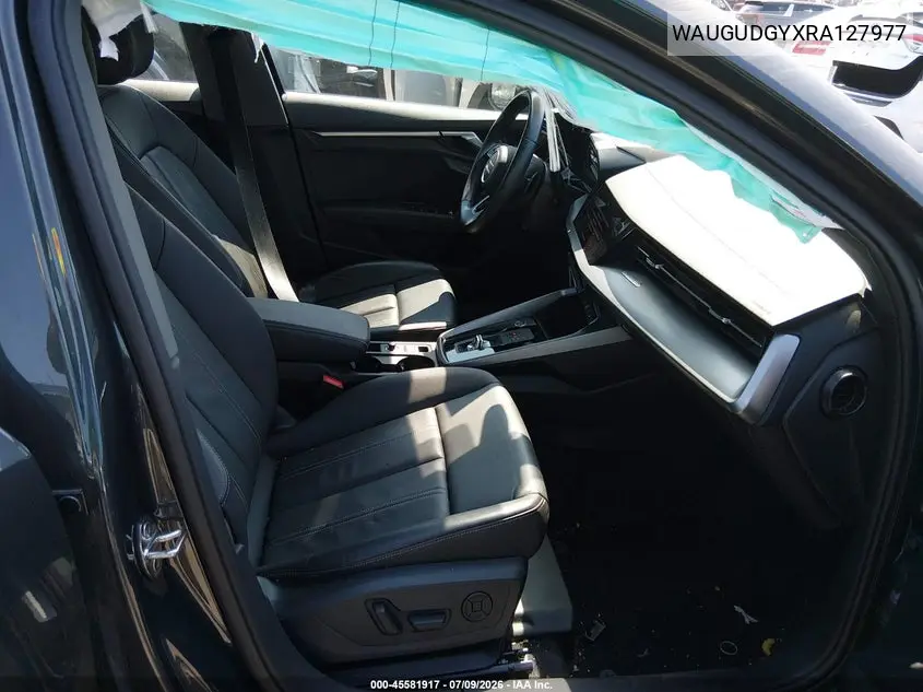 2024 Audi A3 Premium 40 Tfsi Quattro S Tronic VIN: WAUGUDGYXRA127977 Lot: 45581917