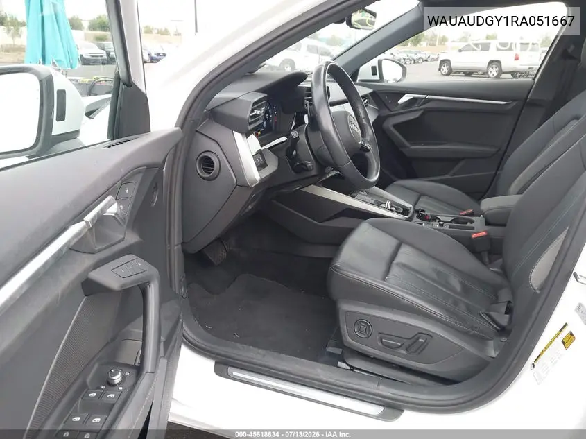 2024 Audi A3 Premium 40 Tfsi Front-Wheel Drive S Tronic VIN: WAUAUDGY1RA051667 Lot: 45618834