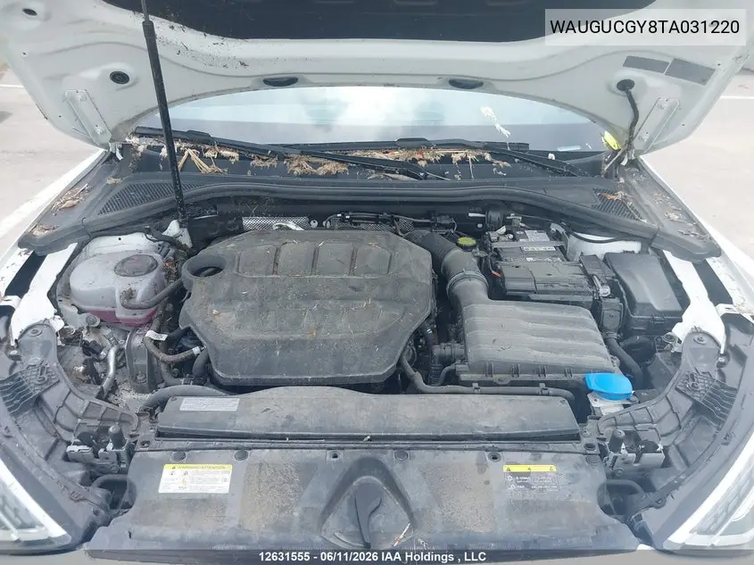 2026 Audi A3 Premium/Premium Plus VIN: WAUGUCGY8TA031220 Lot: 12631555