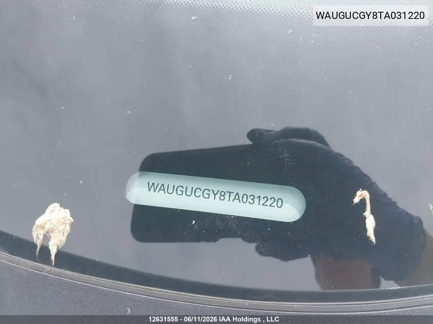 2026 Audi A3 Premium/Premium Plus VIN: WAUGUCGY8TA031220 Lot: 12631555