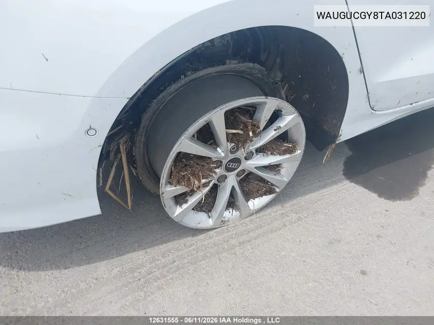 2026 Audi A3 Premium/Premium Plus VIN: WAUGUCGY8TA031220 Lot: 12631555