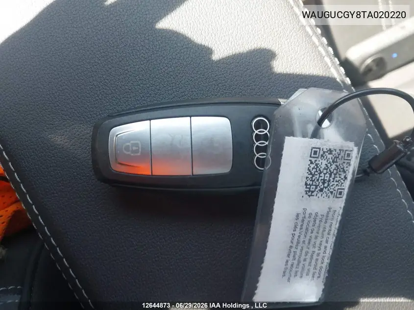 2026 Audi A3 Premium/Premium Plus VIN: WAUGUCGY8TA020220 Lot: 12644873