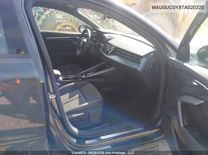 2026 Audi A3 Premium/Premium Plus VIN: WAUGUCGY8TA020220 Lot: 12644873