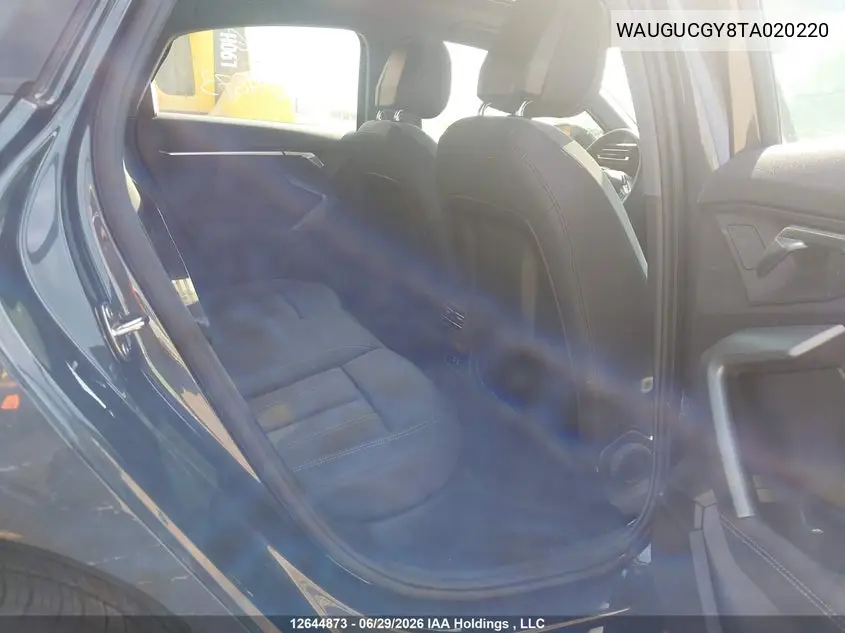 2026 Audi A3 Premium/Premium Plus VIN: WAUGUCGY8TA020220 Lot: 12644873