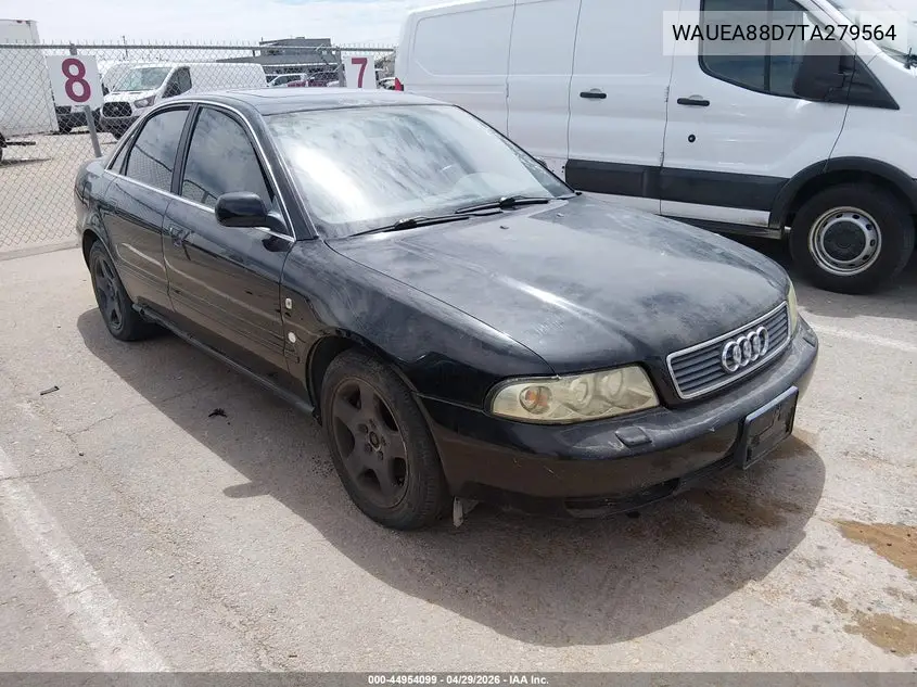 1996 Audi A4 Quattro VIN: WAUEA88D7TA279564 Lot: 44954099