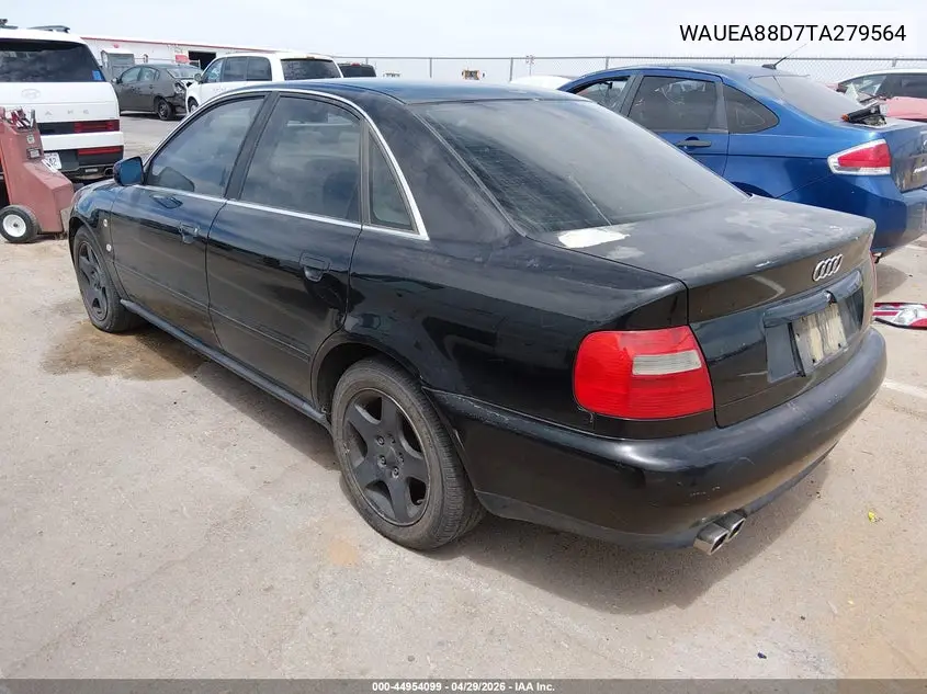 1996 Audi A4 Quattro VIN: WAUEA88D7TA279564 Lot: 44954099