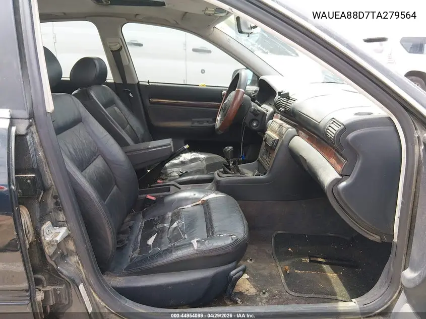 1996 Audi A4 Quattro VIN: WAUEA88D7TA279564 Lot: 44954099