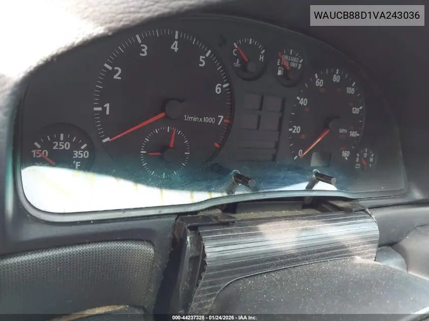 1997 Audi A4 1.8 T VIN: WAUCB88D1VA243036 Lot: 44237328