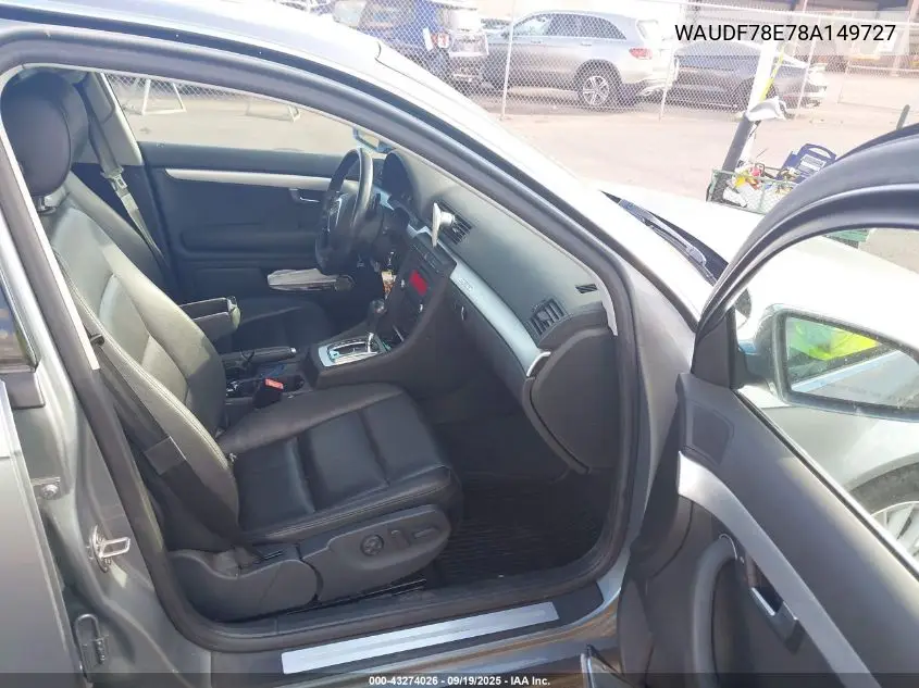WAUDF78E78A149727 2008 Audi A4 2.0T/2.0T Special Edition