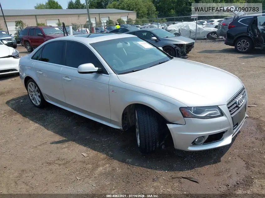 2012 Audi A4 2.0T Premium Plus VIN: WAUFFAFL6CA090783 Lot: 45622821