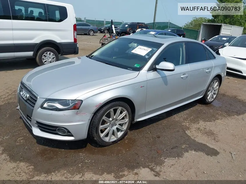 2012 Audi A4 2.0T Premium Plus VIN: WAUFFAFL6CA090783 Lot: 45622821