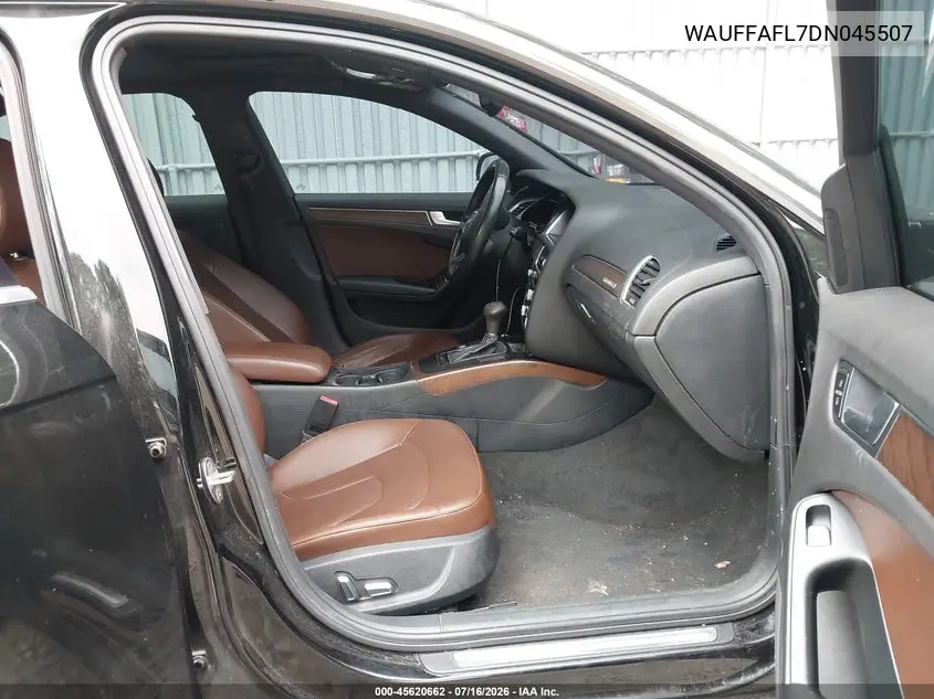 2013 Audi A4 2.0T Premium VIN: WAUFFAFL7DN045507 Lot: 45620662