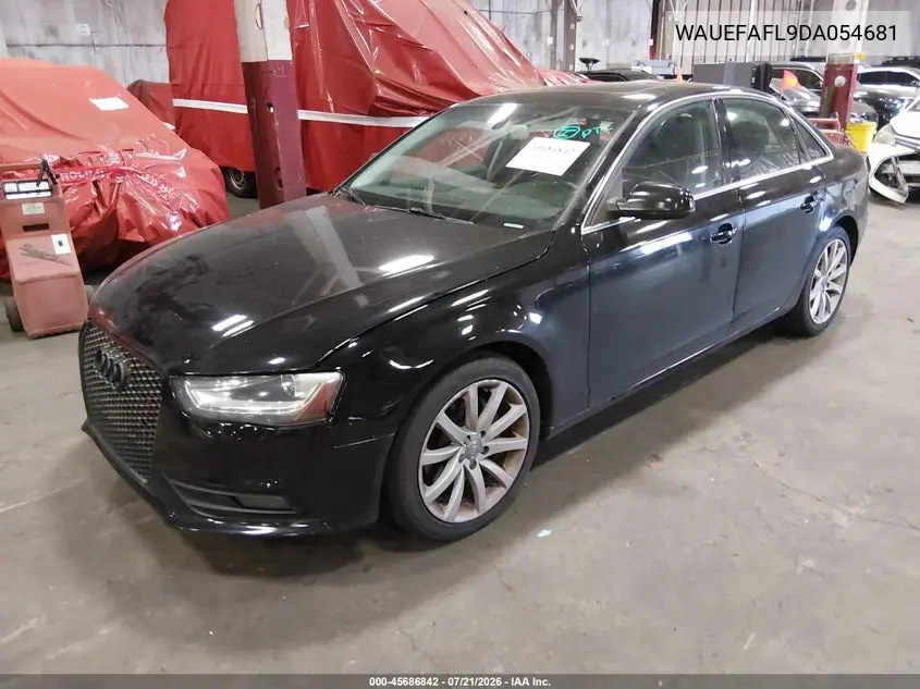 2013 Audi A4 2.0T Premium VIN: WAUEFAFL9DA054681 Lot: 45686842