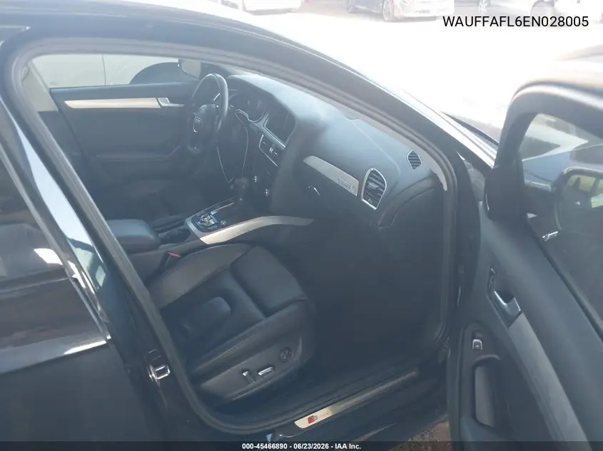 2014 Audi A4 2.0T Premium VIN: WAUFFAFL6EN028005 Lot: 45466890