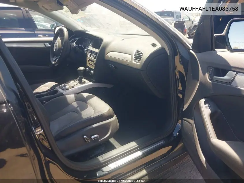 2014 Audi A4 2.0T Premium VIN: WAUFFAFL1EA083758 Lot: 45642409