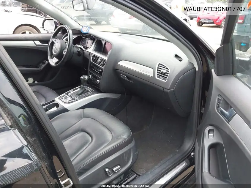 2016 Audi A4 2.0T Premium VIN: WAUBFAFL3GN017707 Lot: 45319255