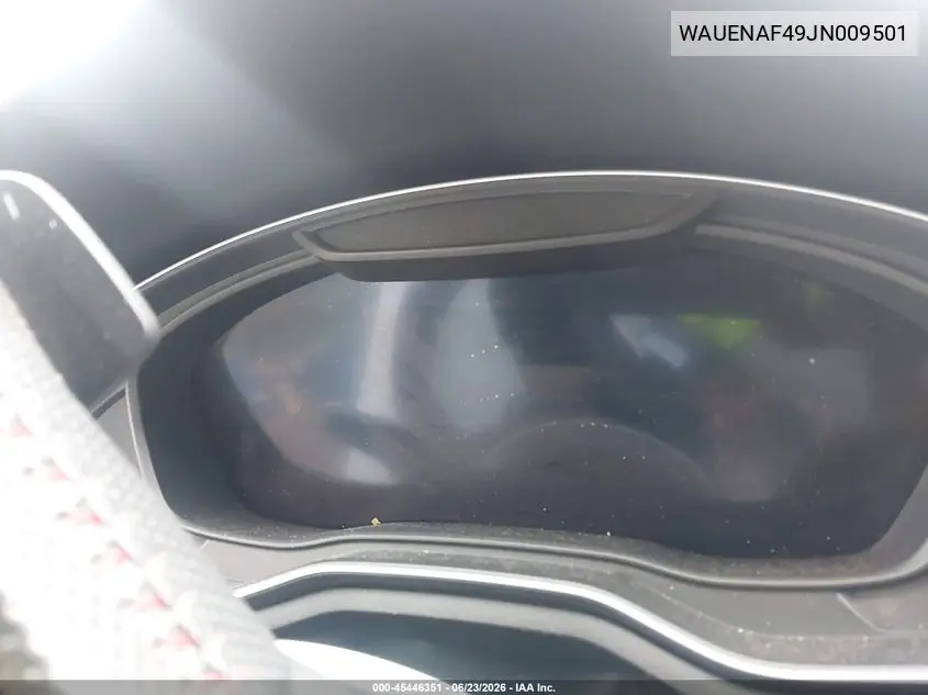 2018 Audi A4 2.0T Premium/2.0T Tech Premium VIN: WAUENAF49JN009501 Lot: 45446351