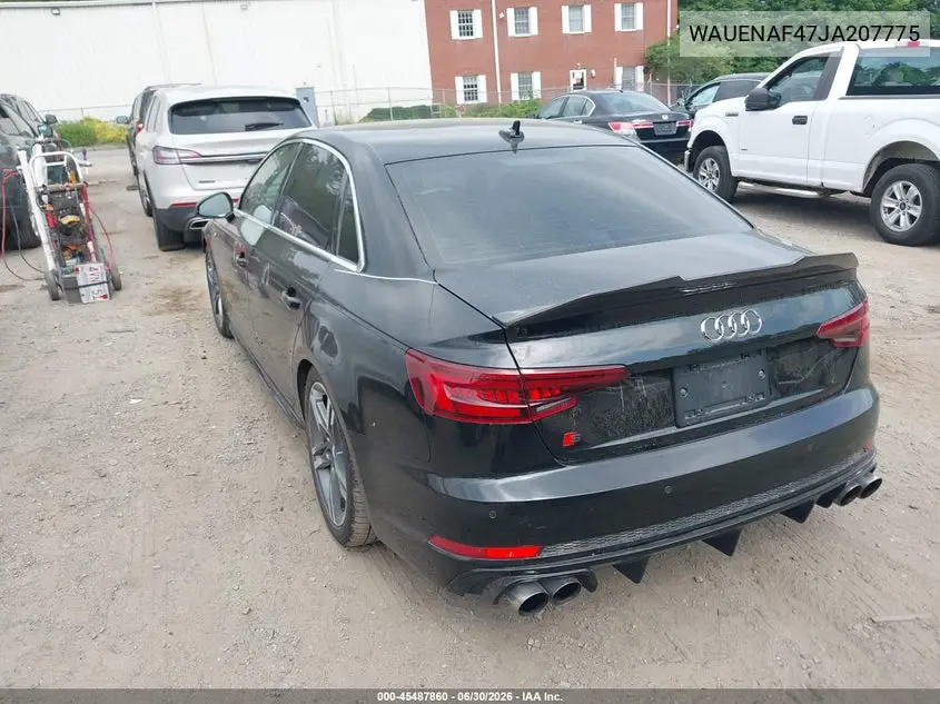 2018 Audi A4 2.0T Premium/2.0T Tech Premium VIN: WAUENAF47JA207775 Lot: 45487860