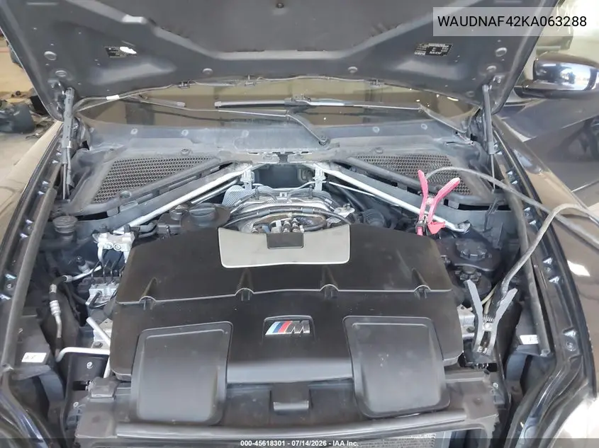 2019 Audi A4 45 Premium VIN: WAUDNAF42KA063288 Lot: 45618301