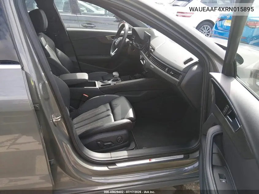 2024 Audi A4 Premium Plus 45 Tfsi S Line Quattro S Tronic VIN: WAUEAAF4XRN015895 Lot: 45629402