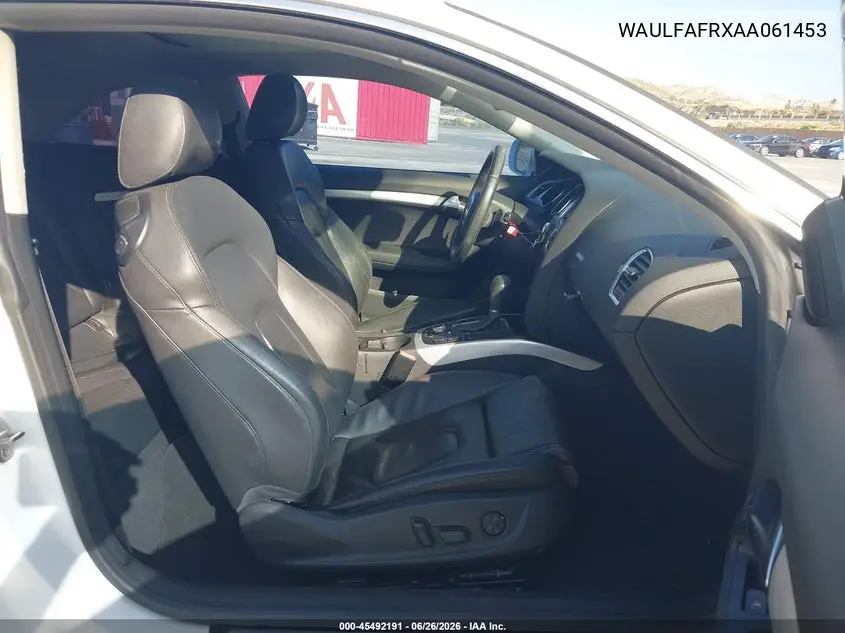 2010 Audi A5 2.0T Premium VIN: WAULFAFRXAA061453 Lot: 45492191