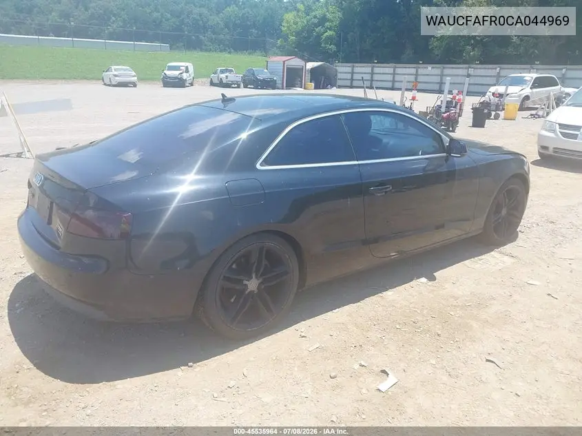 2012 Audi A5 2.0T Premium VIN: WAUCFAFR0CA044969 Lot: 45535964