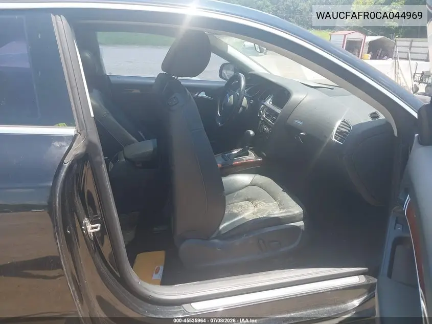 2012 Audi A5 2.0T Premium VIN: WAUCFAFR0CA044969 Lot: 45535964