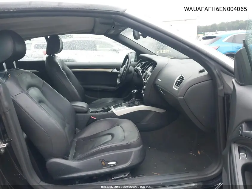 2014 Audi A5 2.0T Premium VIN: WAUAFAFH6EN004065 Lot: 45376910