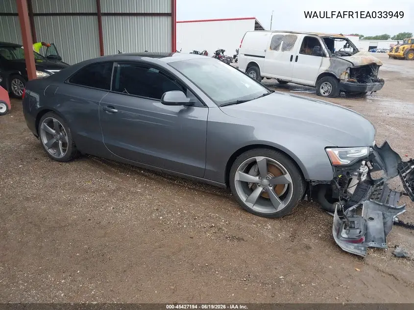 2014 Audi A5 2.0T Premium VIN: WAULFAFR1EA033949 Lot: 45427194