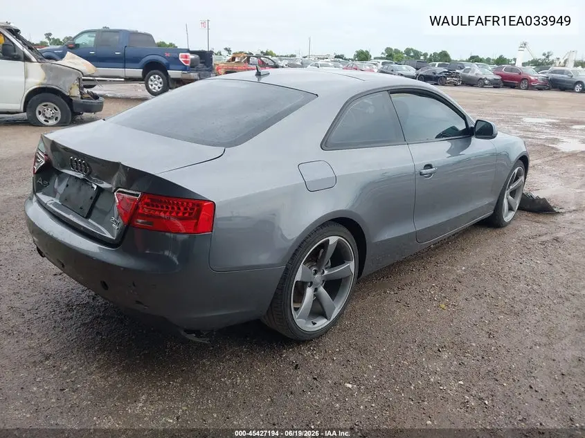 2014 Audi A5 2.0T Premium VIN: WAULFAFR1EA033949 Lot: 45427194