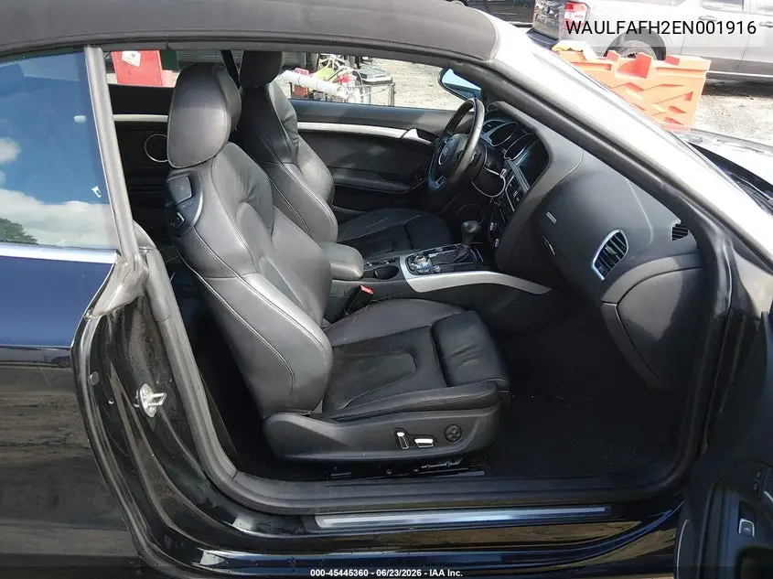 2014 Audi A5 2.0T Premium VIN: WAULFAFH2EN001916 Lot: 45445360