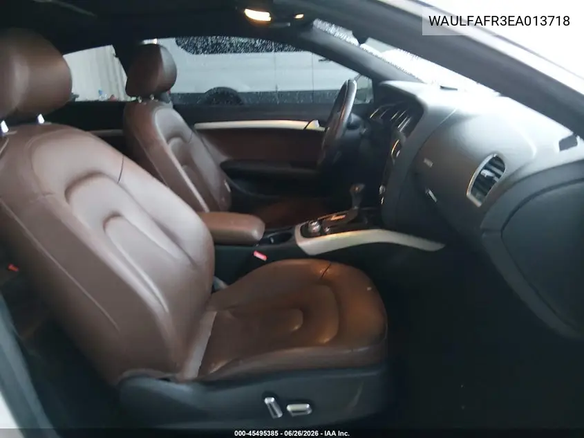 2014 Audi A5 2.0T Premium VIN: WAULFAFR3EA013718 Lot: 45495385