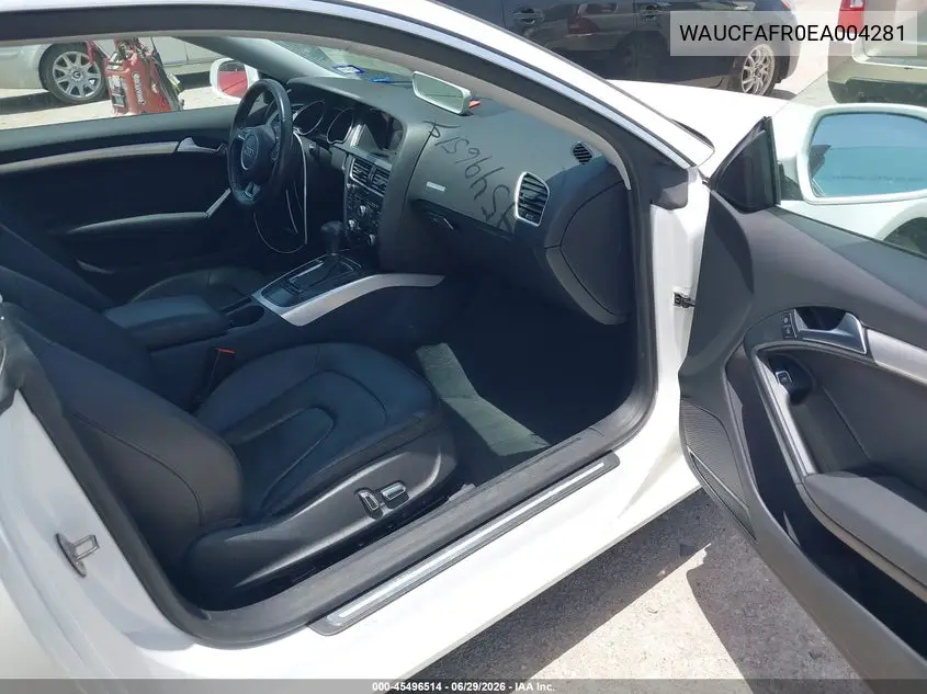 2014 Audi A5 2.0T Premium VIN: WAUCFAFR0EA004281 Lot: 45496514