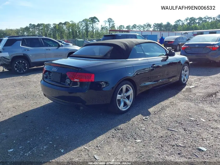 2014 Audi A5 2.0T Premium VIN: WAULFAFH9EN006532 Lot: 45574689