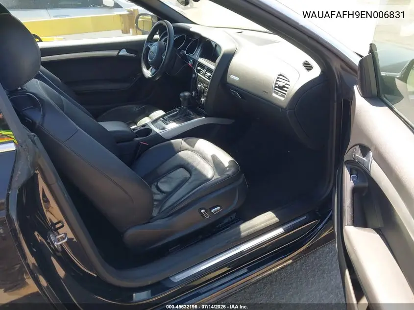 2014 Audi A5 2.0T Premium VIN: WAUAFAFH9EN006831 Lot: 45632196
