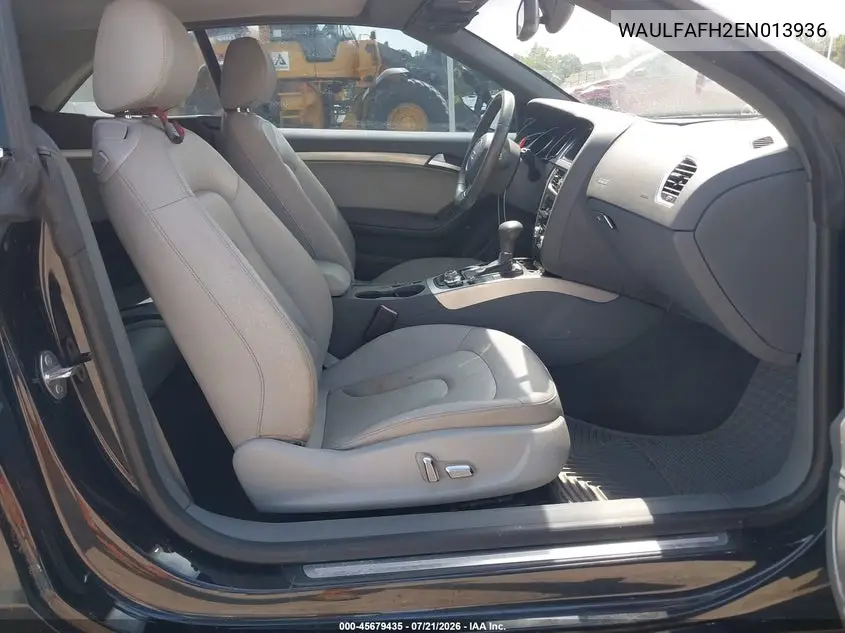 2014 Audi A5 2.0T Premium VIN: WAULFAFH2EN013936 Lot: 45679435