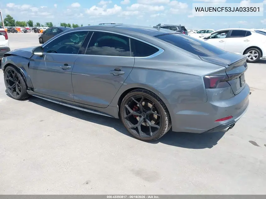 2018 Audi A5 2.0T Premium VIN: WAUENCF53JA033501 Lot: 45393817
